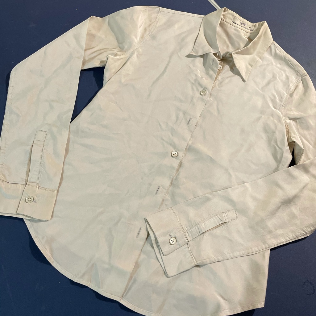 Women’s Prada Button Down Cream